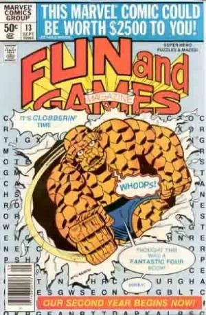 MARVEL FUN AND GAMES #13