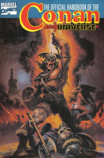 THE HANDBOOK OF THE CONAN UNIVERSE #1-2nd