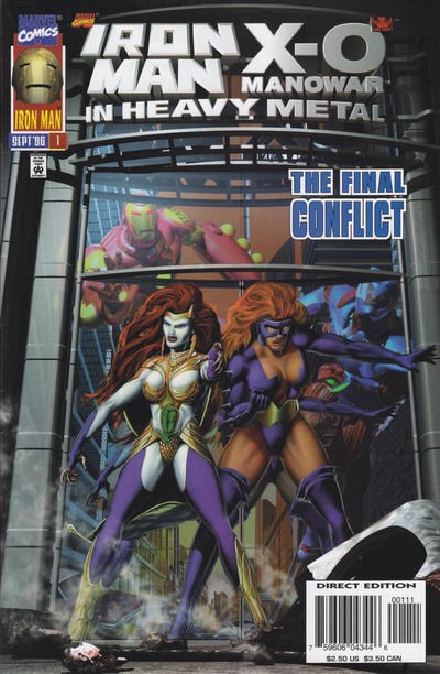 IRON MAN / X-O MANOWAR: HEAVY METAL - FINAL CONFLICT #1