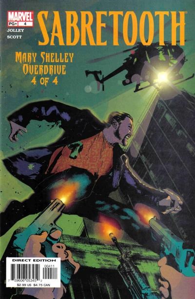 SABRETOOTH: MARY SHELLEY OVERDRIVE #4