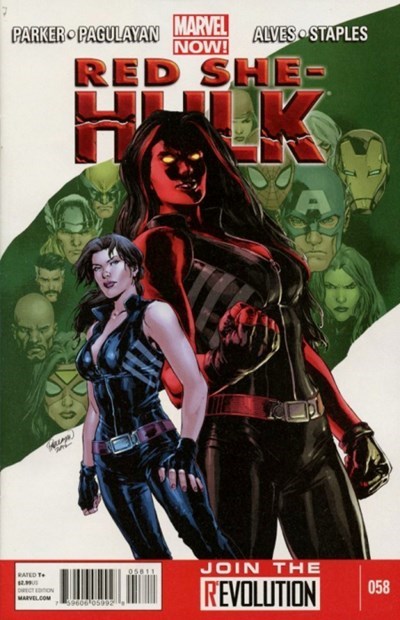 RED SHE-HULK #58