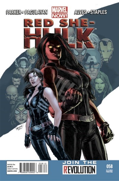 RED SHE-HULK #58-2nd