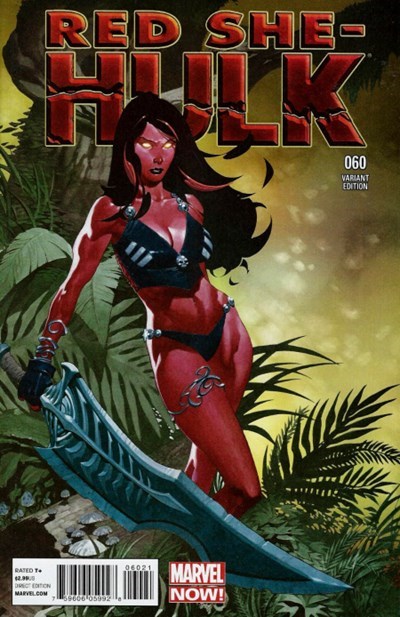 RED SHE-HULK #60B