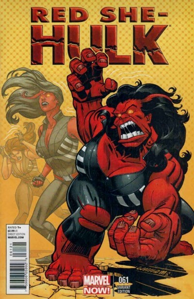 RED SHE-HULK #61B
