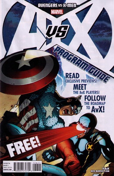 AVENGERS VS. X-MEN PROGRAM #nn