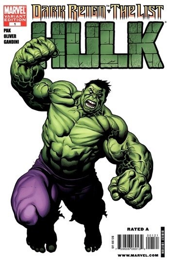 DARK REIGN: THE LIST - HULK #1-RI