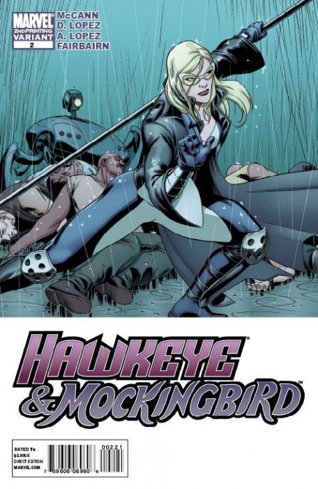 HAWKEYE & MOCKINGBIRD #2-2nd