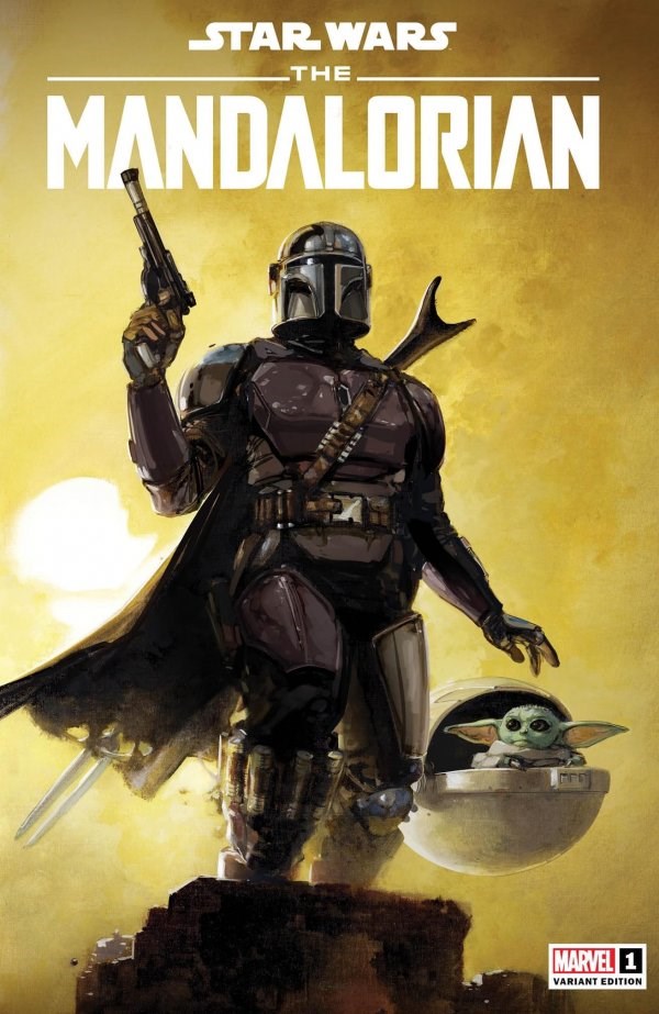 STAR WARS: THE MANDALORIAN #1-BFLAG