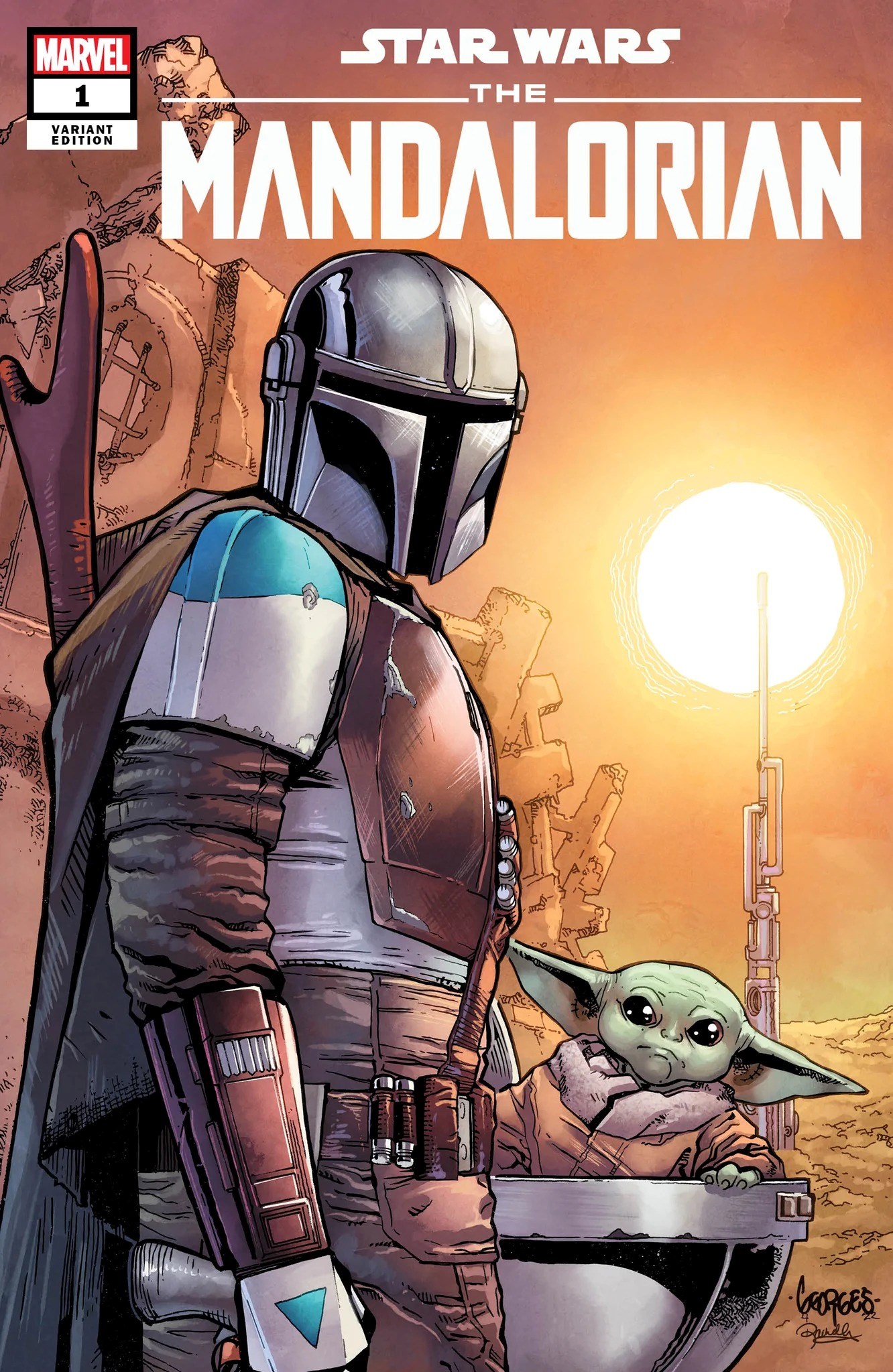 STAR WARS: THE MANDALORIAN #1-GALCN