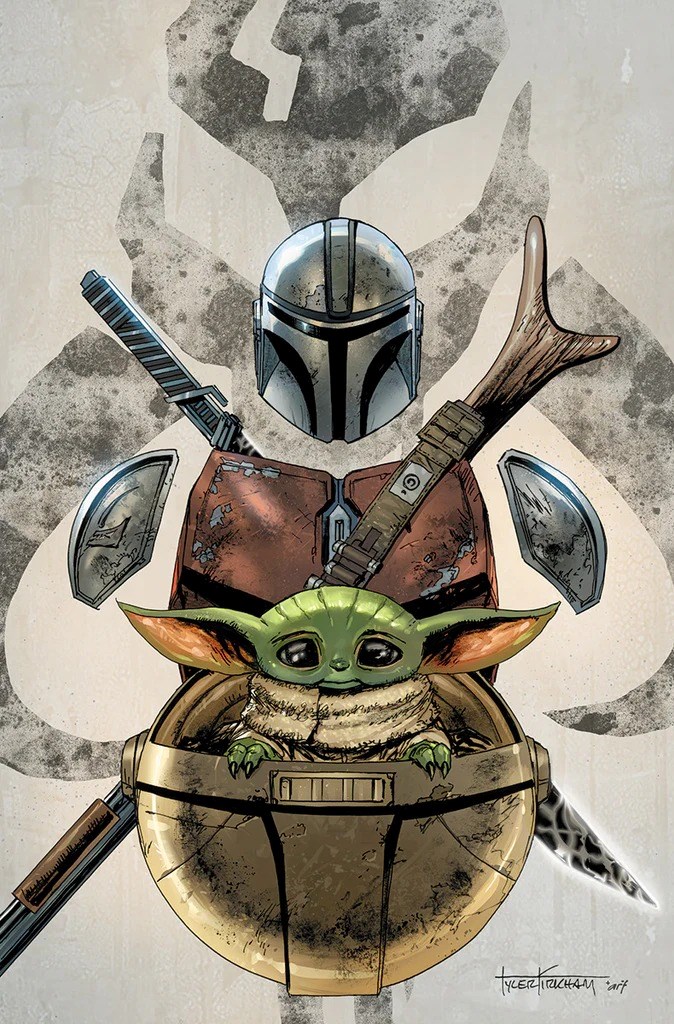 STAR WARS: THE MANDALORIAN #1-ILLUM-B