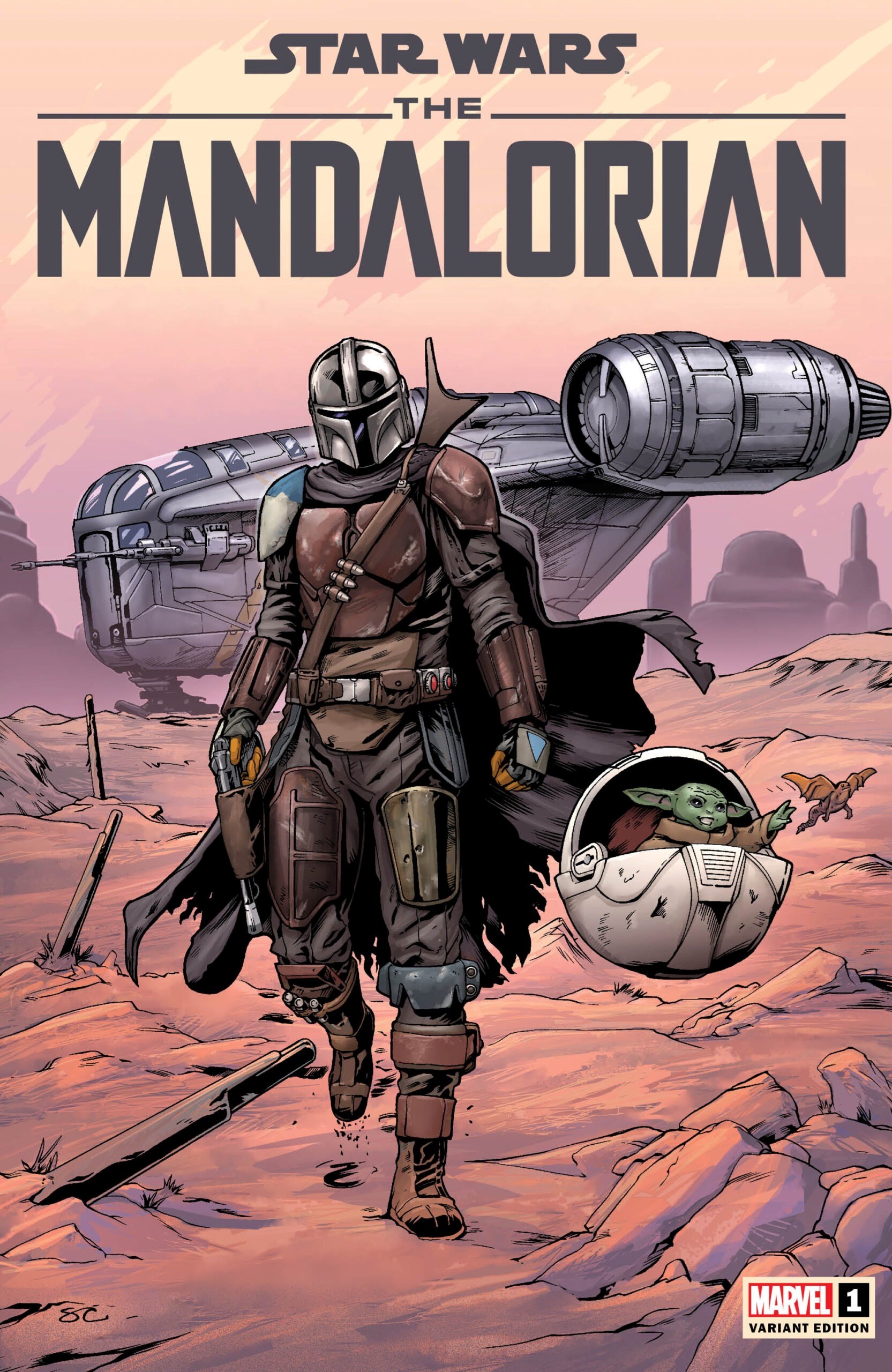 STAR WARS: THE MANDALORIAN #1-MEC