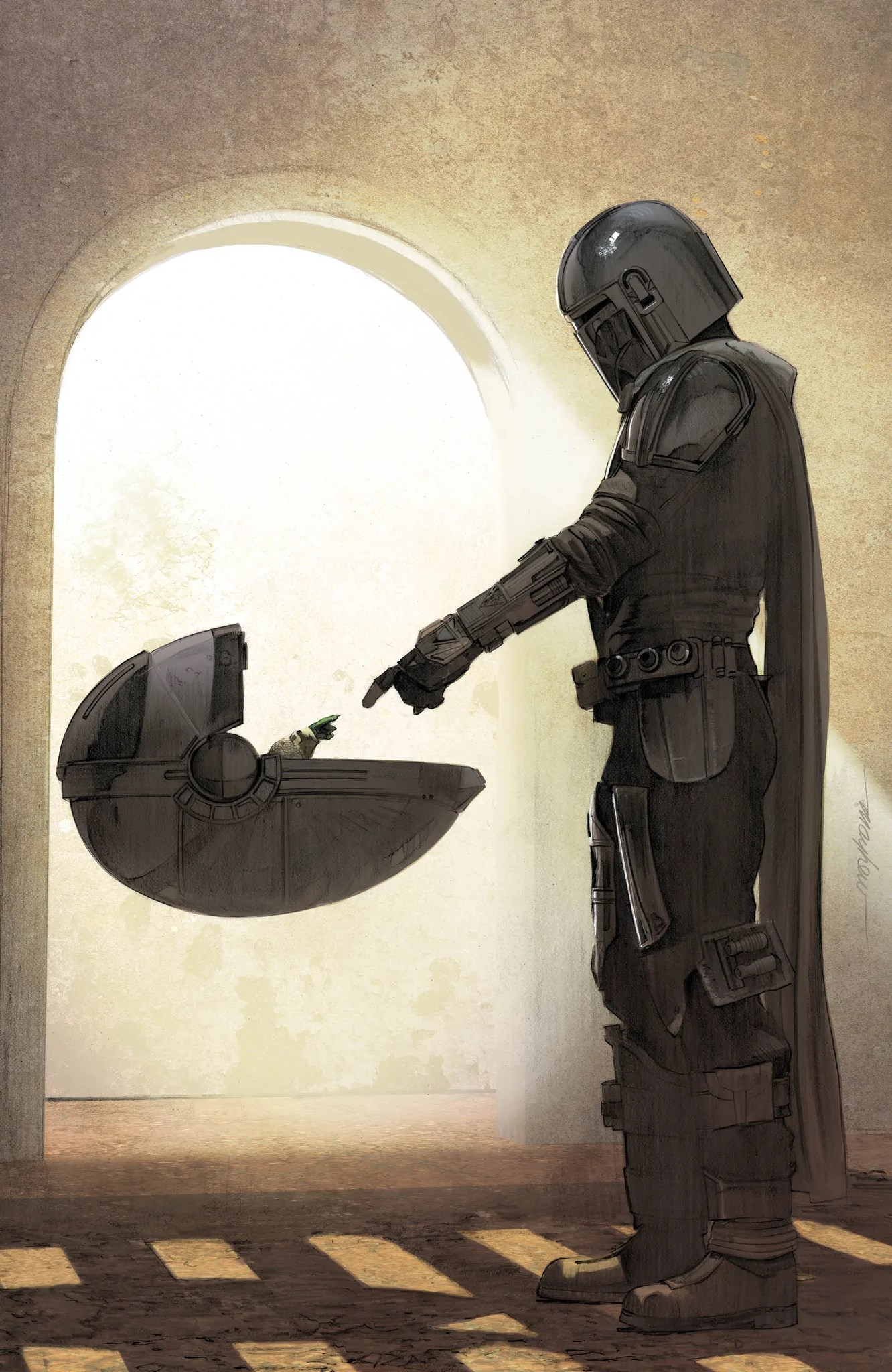 STAR WARS: THE MANDALORIAN #1-MM-ES-B