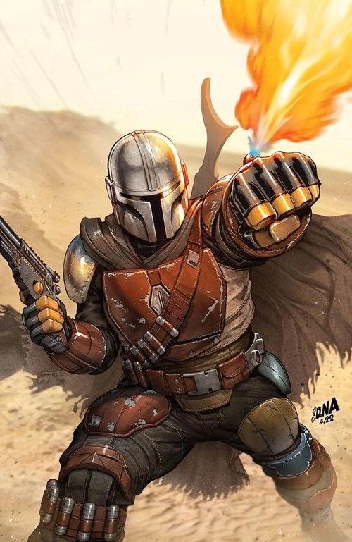 STAR WARS: THE MANDALORIAN #1-PASTC-B