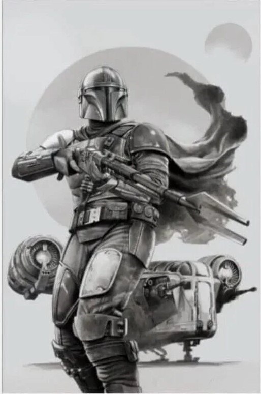 STAR WARS: THE MANDALORIAN #1-TRNTY-B
