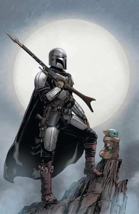 STAR WARS: THE MANDALORIAN #4-ILLUM-B