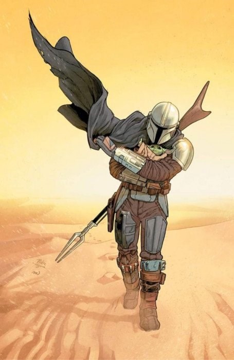 STAR WARS: THE MANDALORIAN #6-ILLUM-B