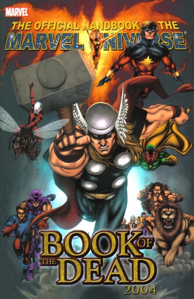 OFFICIAL HANDBOOK OF THE MARVEL UNIVERSE: BOOK OF THE DEAD #2004