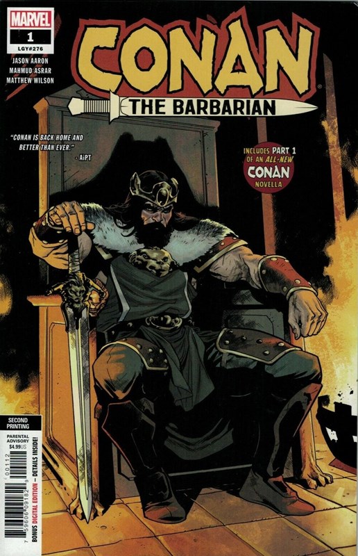 CONAN THE BARBARIAN #1-2nd