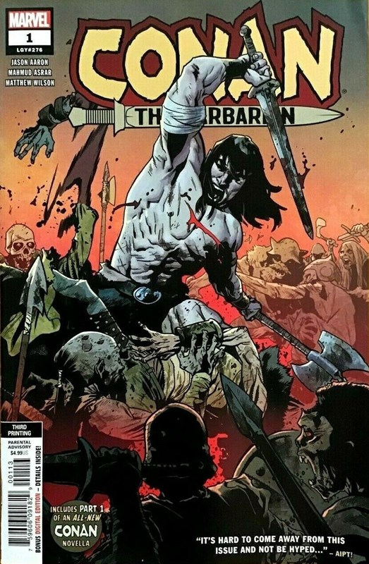 CONAN THE BARBARIAN #1-3rd