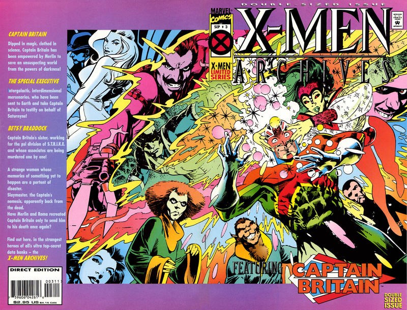 X-MEN ARCHIVES: CAPTAIN BRITAIN #3