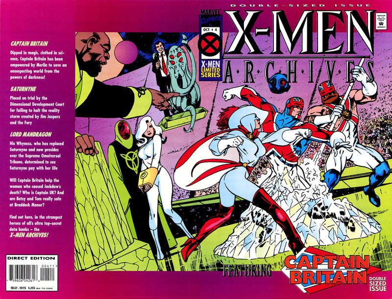 X-MEN ARCHIVES: CAPTAIN BRITAIN #4