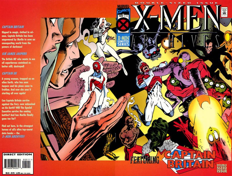 X-MEN ARCHIVES: CAPTAIN BRITAIN #5