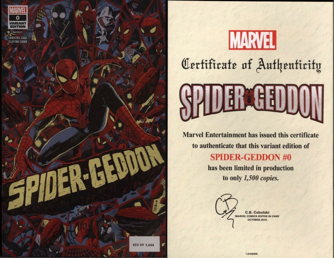 SPIDER-GEDDON #0-NYCC-B