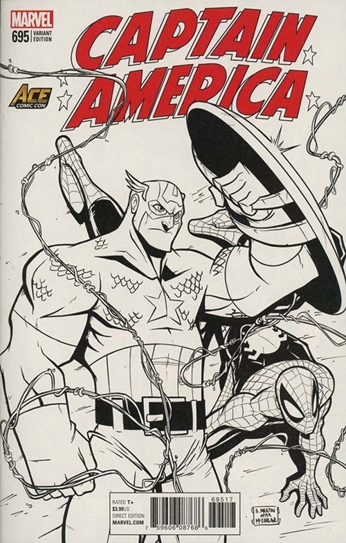 CAPTAIN AMERICA #695-ACEUN-B