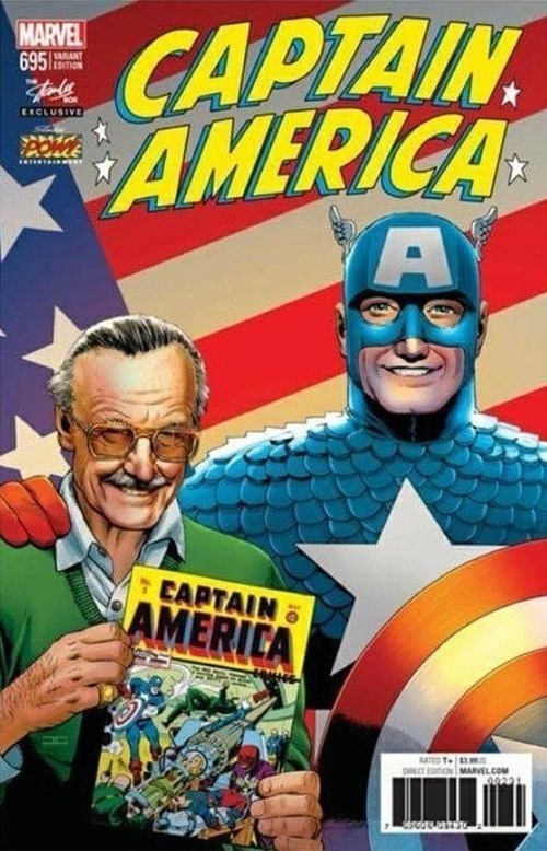 CAPTAIN AMERICA #695-SLBOX