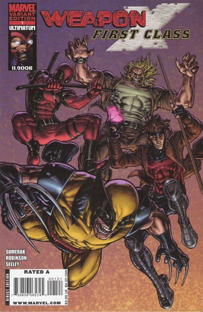 WEAPON X: FIRST CLASS #1-RI