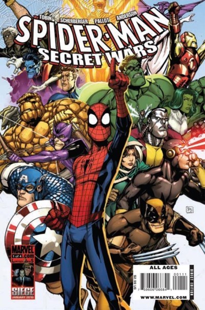 SPIDER-MAN AND THE SECRET WARS #1
