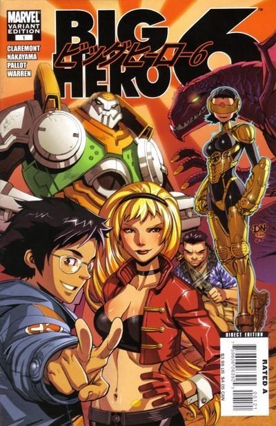 BIG HERO 6 #1-RI-B