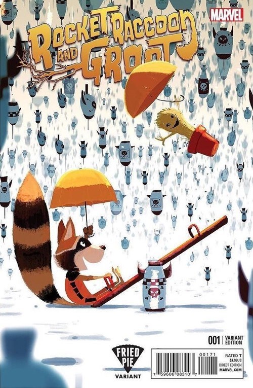 ROCKET RACCOON AND GROOT #1-FRIED