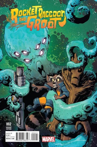 ROCKET RACCOON AND GROOT #2B