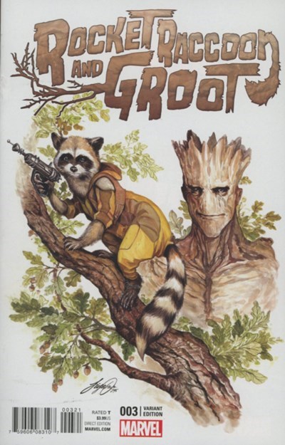 ROCKET RACCOON AND GROOT #3B