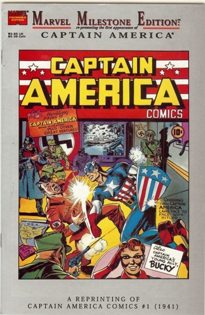 MARVEL MILESTONE EDITION: CAPTAIN AMERICA COMICS #1