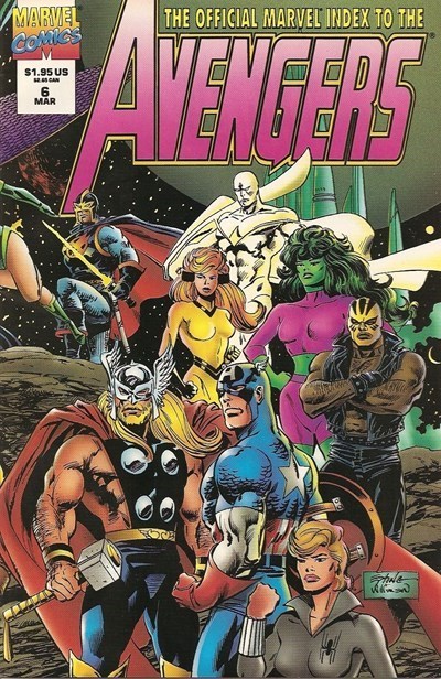 THE OFFICIAL MARVEL INDEX TO THE AVENGERS #6
