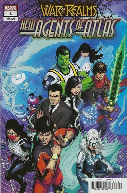 WAR OF THE REALMS: NEW AGENTS OF ATLAS #1-RI-B