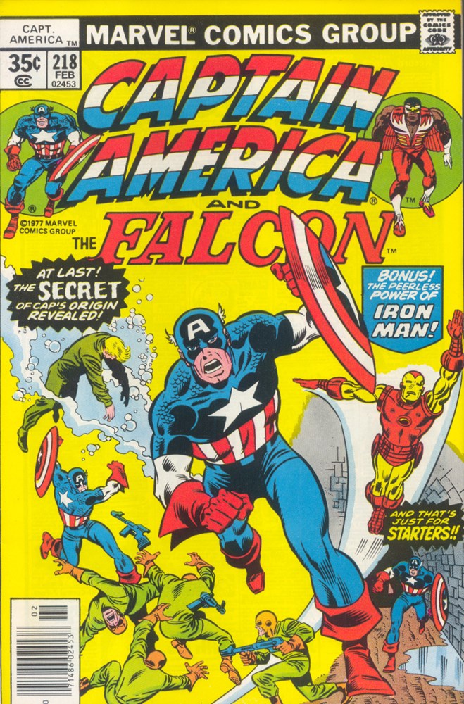 CAPTAIN AMERICA #218