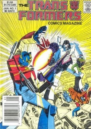 TRANSFORMERS COMICS MAGAZINE #1