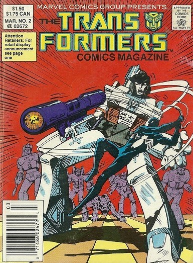 TRANSFORMERS COMICS MAGAZINE #2