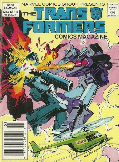 TRANSFORMERS COMICS MAGAZINE #3