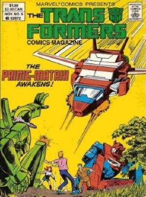 TRANSFORMERS COMICS MAGAZINE #6