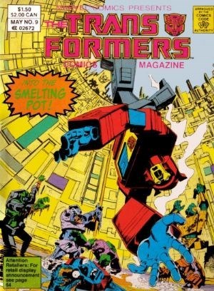 TRANSFORMERS COMICS MAGAZINE #9