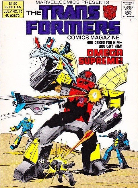 TRANSFORMERS COMICS MAGAZINE #10