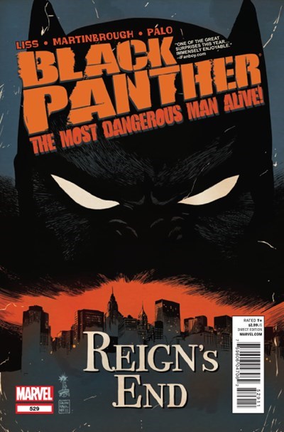 BLACK PANTHER: THE MOST DANGEROUS MAN ALIVE #529