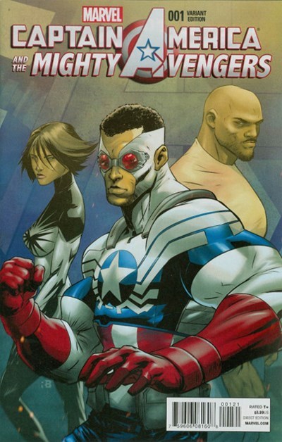 CAPTAIN AMERICA & THE MIGHTY AVENGERS #1B