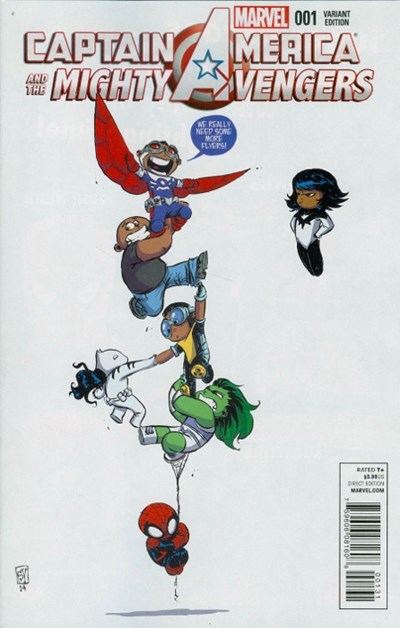 CAPTAIN AMERICA & THE MIGHTY AVENGERS #1C