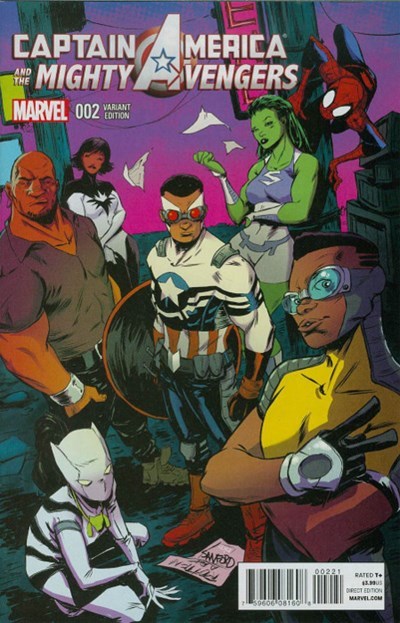 CAPTAIN AMERICA & THE MIGHTY AVENGERS #2B