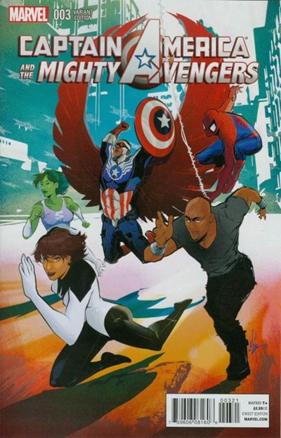 CAPTAIN AMERICA & THE MIGHTY AVENGERS #3B